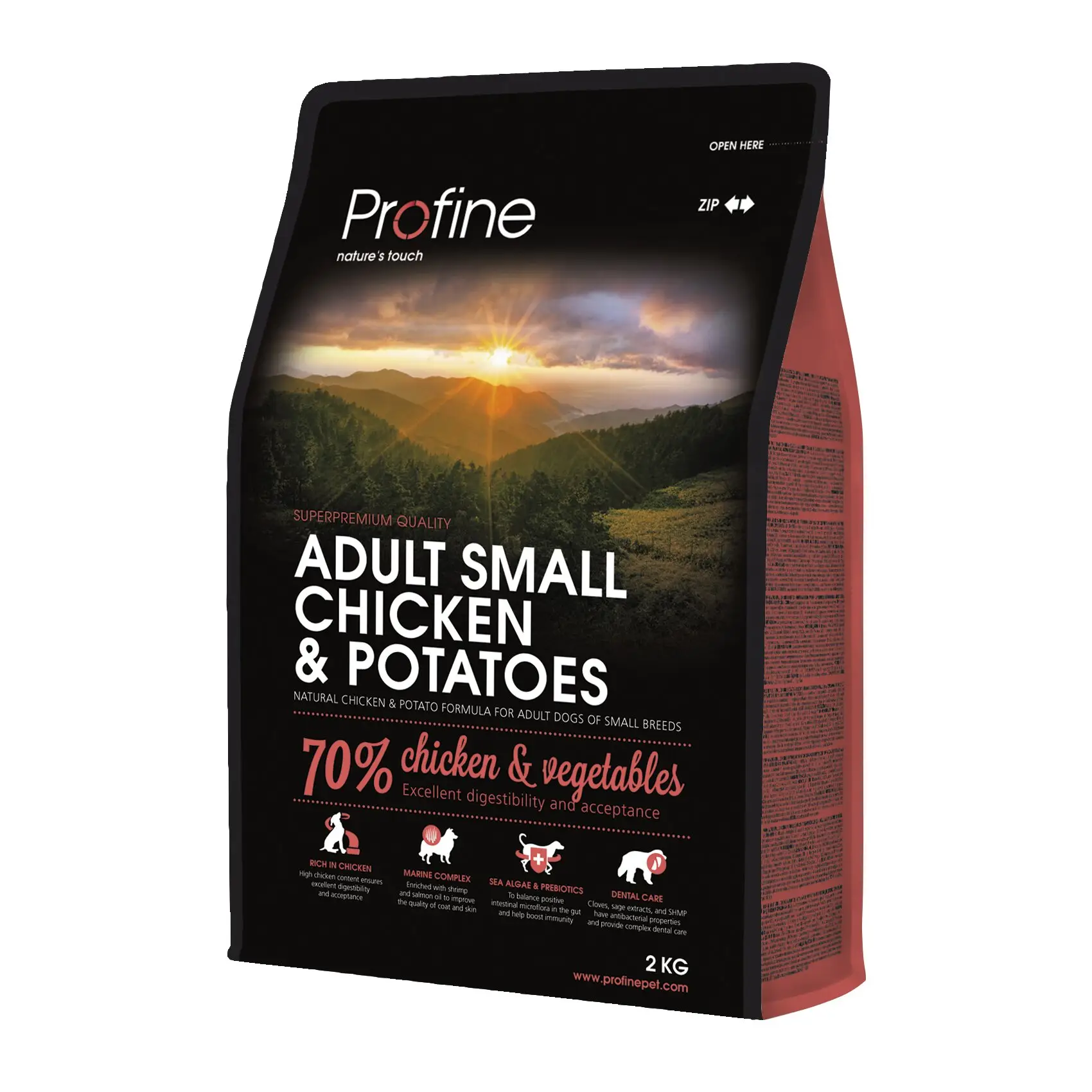 Profine Adult Small 2 кг (курка) сухий корм для дорослих собак дрібних порід