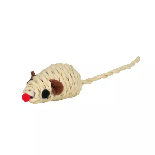 Игрушка для кошек Trixie Мышка с погремушкой 5 см (цвета в ассортименте) (45808) - фото №2