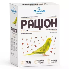 Корм для волнистых попугаев Природа «Рацион» 1,5 кг (PR740082)