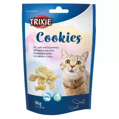 Trixie Cookies Лакомство для котов 50 г (лосось) (42743)