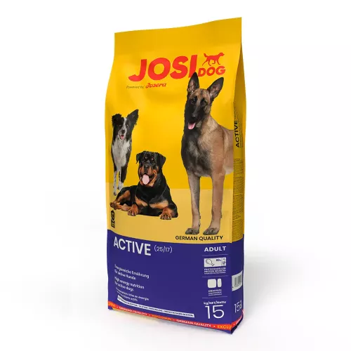 Josera JosiDog Active 15 kg (домашній птах) сухий корм для дорослих собак безглютеновий