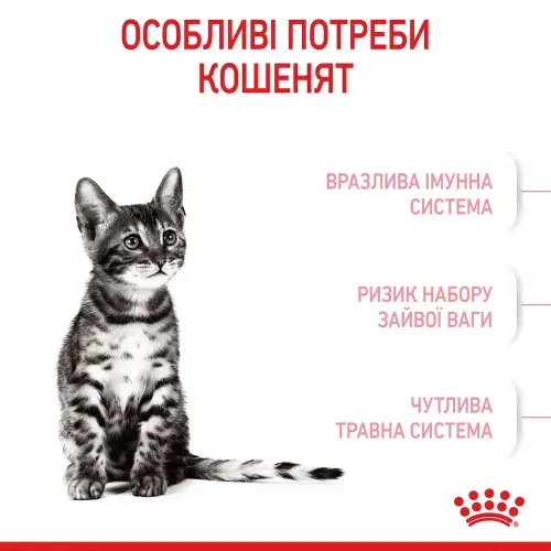 Сухий корм для кошенят Royal Canin Sterilised kitten 2 кг + контейнер у подарунок (домашня птиця) (11554) - фото №3