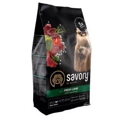 Сухий корм Savory для собак малих порід 3 кг зі смаком ягня Savory Small Breed Fresh Lamb