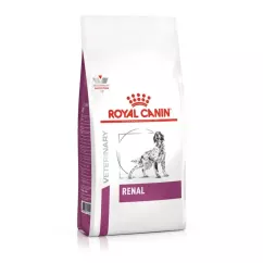 Royal Canin Renal для собак 14 kg (домашній птах) сухий лікувальний корм при захворюваннях нирок