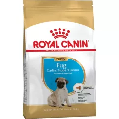 Сухий корм для цуценят породи Мопс Royal Canin Pug Puppy 1,5 кг (домашній птах) (41300151)