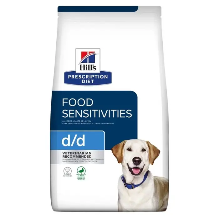 Hills Prescription Diet Canine d/d 2 кг (качка та рис) сухий корм для собак, при харчовій алергії