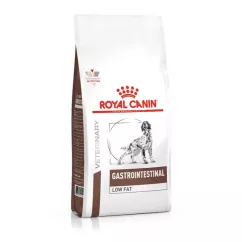 Royal Canin Gastro Intestinal Low Fat для собак 1,5 kg (домашняя птица) cухой лечебный корм при забо