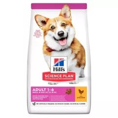Hills Science Plan Adult Small & Mini 1,5 кг (курица) сухой корм для взрослых собак мелких пород