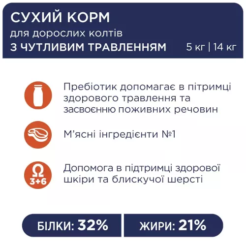 Клуб 4 лапи Premium 2 кг (курка) сухий корм для котів з чутливим травленням - фото №3