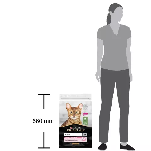 Сухой корм для кошек с чувствительным пищеварением Pro Plan Delicate Lamb 10 кг (ягненок) (7613035846944) - фото №3
