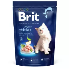 Brit Premium by Nature Cat Kitten 1,5 кг (курка) сухий корм для кошенят