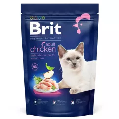 Brit Premium by Nature Cat Adult Chicken 800 г (курица) сухой корм для котов