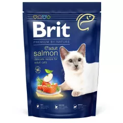 Brit Premium by Nature Cat Adult Salmon 1,5 кг (лосось) сухой корм для котов