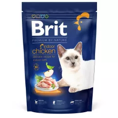 Brit Premium by Nature Cat Indoor 1,5 кг (курица) сухой корм для котов живущих в помещении