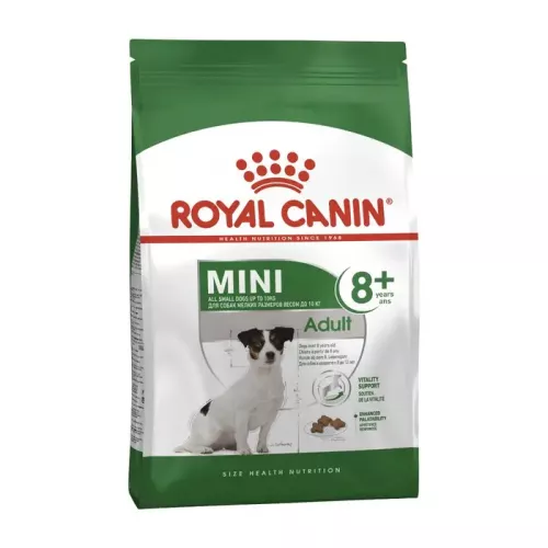 Royal Canin Mini Adult 8+ 2 kg сухий корм для дорослих собак дрібних порід
