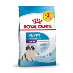 Royal Canin Giant Puppy 12 + 3 kg сухой корм для щенков гигантских пород от 2 до 8 месяцев