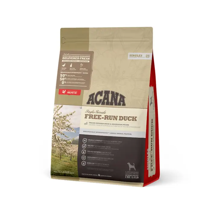 Acana Free-Run Duck 2 kg сухий корм для собак із чутливим травленням