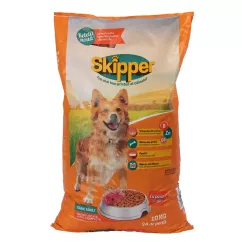 Skipper 10 кг (курица и говядина) сухой корм для собак
