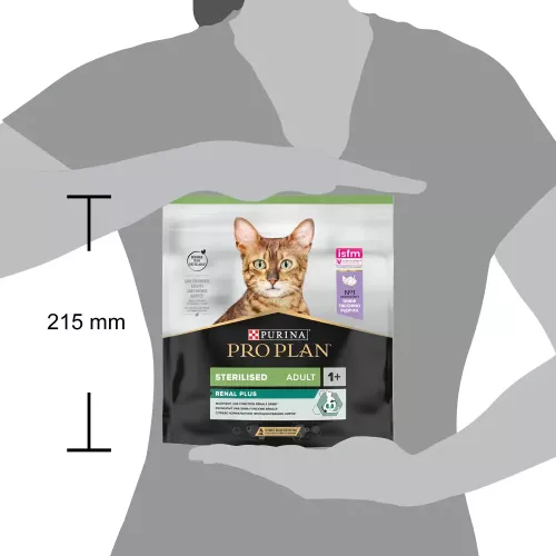 Сухой корм для кошек Pro Plan Sterilised Turkey 400 г (индейка) (7613033564673) - фото №3