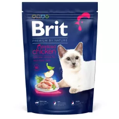 Brit Premium by Nature Cat Sterilized 1,5 кг (курка) сухий корм для стерилізованих котів