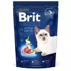Brit Premium by Nature Cat Sterilized Lamb 1,5 кг (ягненок) сухой корм для стерилизованных котов
