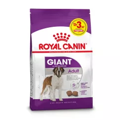Сухой корм для взрослых собак гигантских пород от 18 до 24 месяцев Royal Canin Giant Adult 12 кг + 3 кг