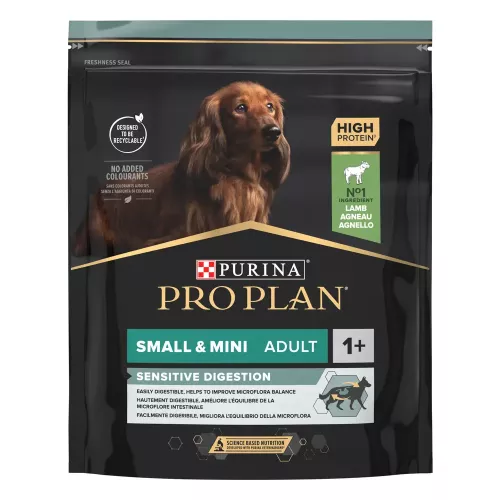 Pro Plan Mini Sensitive Adult Digestion 700 g (ягня) сухий корм для дорослих собак дрібних порід з ч