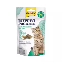Лакомство для котов GimCat Nutri Pockets Кошачья мята + Мультивитамин 60 г (G-419282/400723)