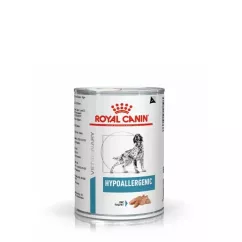 Вологий корм для собак Royal Canin Hypoallergenic при харчовій алергії 400г (домашня птиця) (4084004)