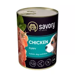 Влажный корм Savory для щенков 400 гр со вкусом курицы (30556) Savory Puppy Chicken