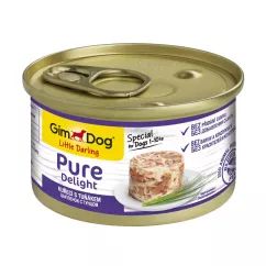 Вологий корм для собак GimDog LD Pure Delight 85г (курка та тунець) (G-513164 /027)