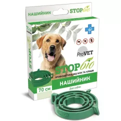 Ошейник для собак ProVET "STOP-Био" 70см (от внешних паразитов) (PR020117)