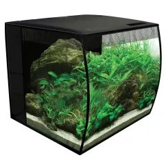 Акваріумний набір Fluval «Flex» чорний, овальний (34 л) (15004)