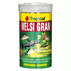 Tropical Welsi Gran Сухий корм для акваріумних донних риб у гранулах 100 мл