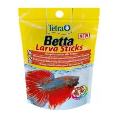 Tetra Betta Larva Sticks Сухой корм для аквариумных рыб петушков в палочках 5 г