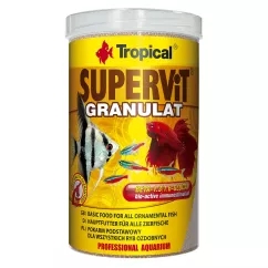Tropical Supervit Granulat Сухой корм для всех аквариумных рыб в гранулах 1 л
