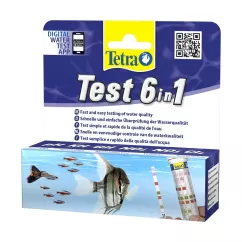 Tetra Test 6in1 Набір індикаторних тестів для води 25 шт