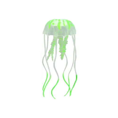 Декорация для аквариума силиконовая Deming Медуза 4 х 4 х 11.5 см (AM001061SBA) - фото №4