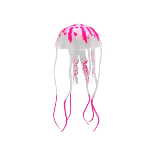Декорация для аквариума силиконовая Deming Медуза 4 х 4 х 11.5 см (AM001061SBA) - фото №2