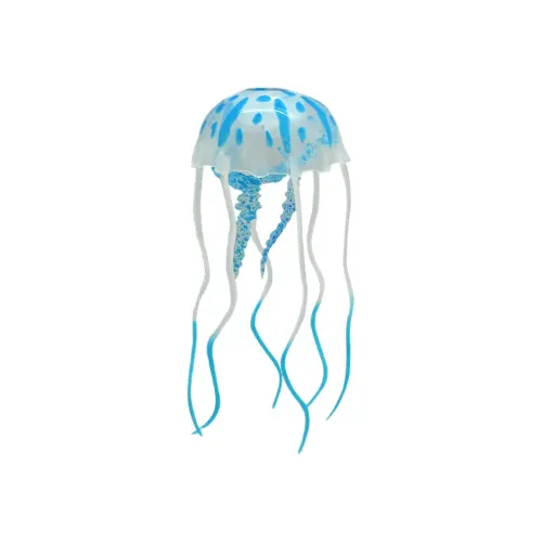 Декорация для аквариума силиконовая Deming Медуза 4 х 4 х 11.5 см (AM001061SBA) - фото №5