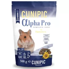 Корм для хом'яків та мишей піщанок Cunipic Alpha Pro 500 г (ALHAM5)