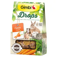Ласощі для гризунів GimBi дропси з морквою, 50 г (2.201856/17489)