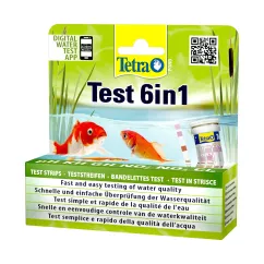 Tetra Pond Test 6in1 Набір індикаторних тестів для води 25 шт