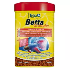 Tetra Betta Granules Сухой корм для аквариумных рыб петушков в гранулах 5 г