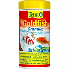 Tetra Goldfish Granules Сухой корм для аквариумных золотых рыбок в гранулах 250 мл