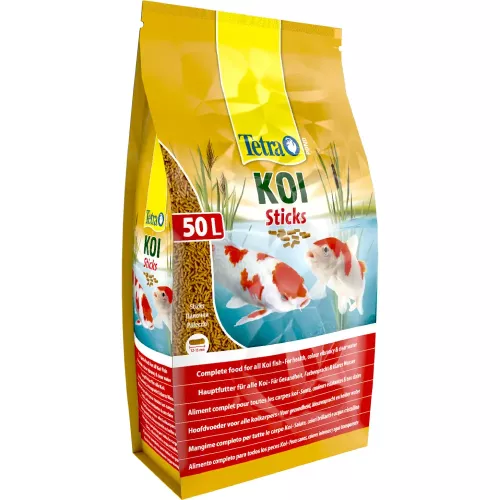 Tetra KOI Sticks Сухой корм для карпов кои в палочках 50 л - фото №3