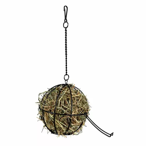 Заборник-шар для сена Trixie подвесной d=12 см (металл) (6105) - фото №2