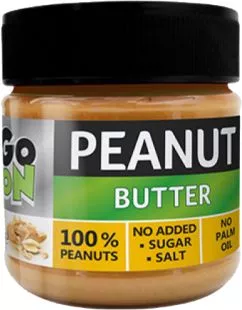 Арахісова паста GO ON Nutrition Peanut butter smooth 180 г (5900617035813)