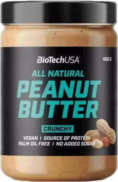 Замінник харчування BioTech Peanut Butter 400 г Хрусткий (5999076235117)