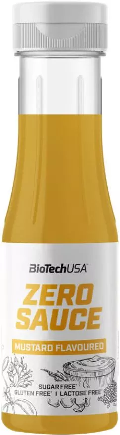Замінник харчування BioTech Zero Sauce 350 мл Гірчиця (5999076233137)
